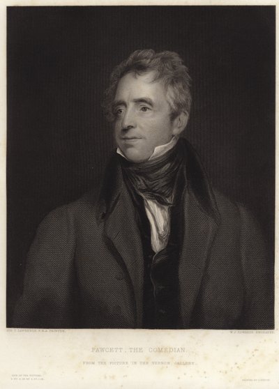 Portrait de John Fawcett - Thomas Lawrence